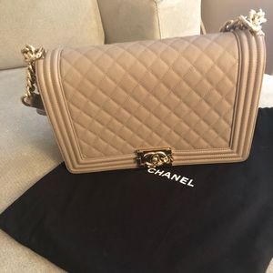 Chanel new medium boy bag